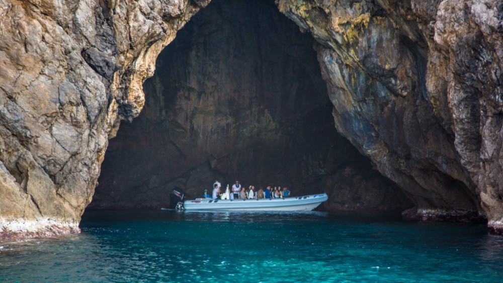 Blue Cave Cova Blava Cabrera