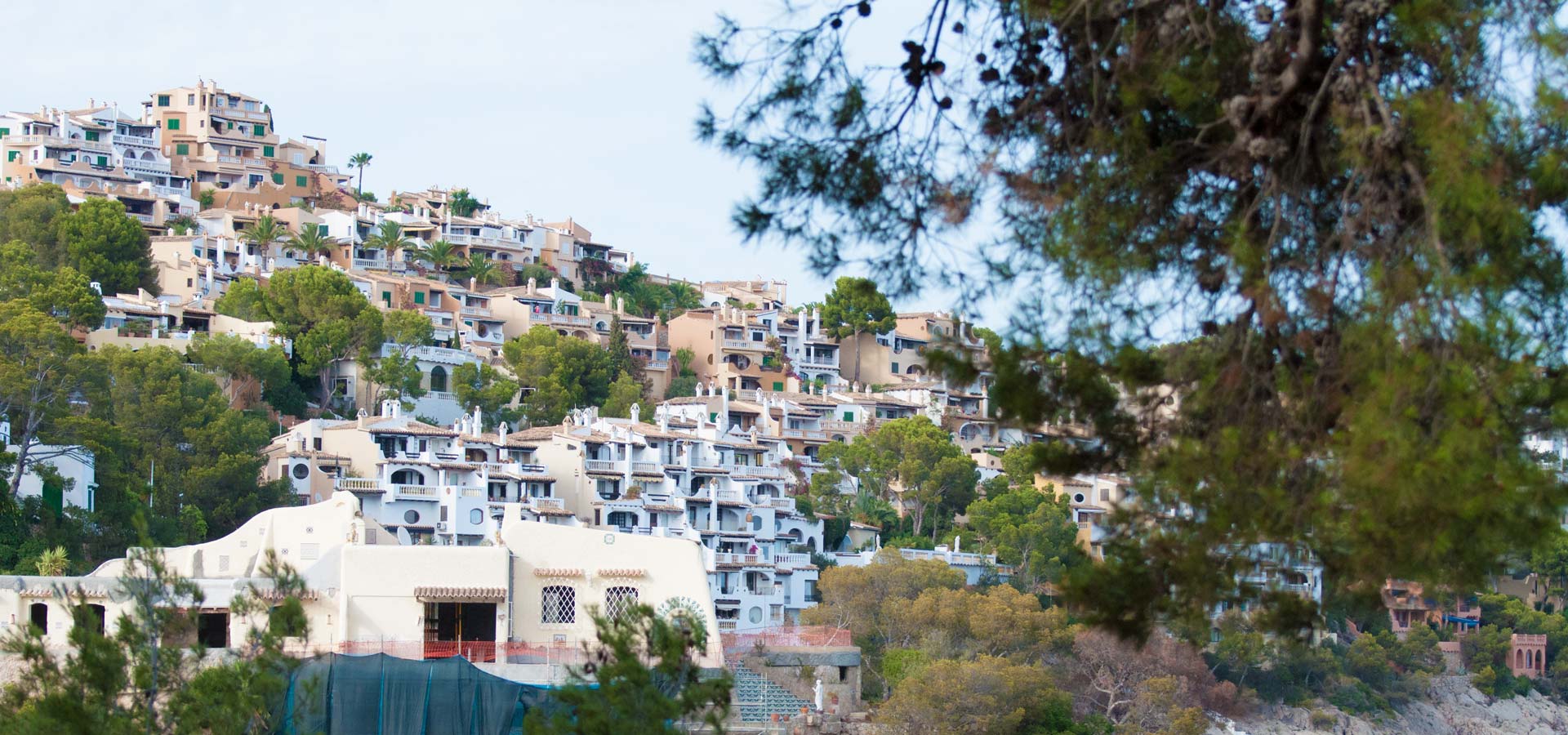 Cala Fornells property market view.