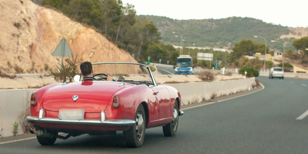 Classic Car -Alfa-Romeo-Highway Majorca