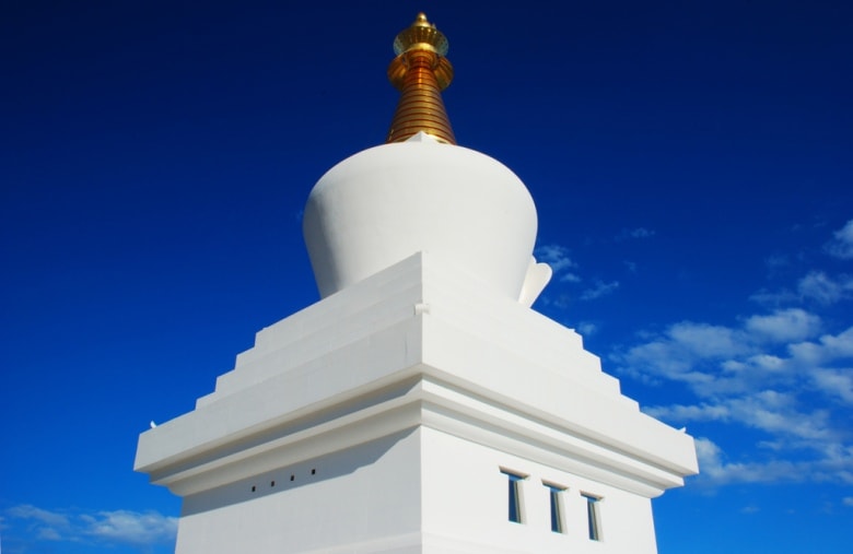 Benalmadena stupa malaga spain andalusia