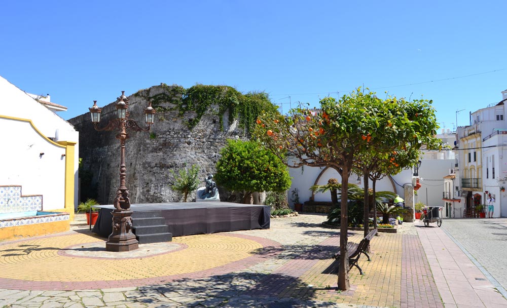 Caste of San Luis is one of the historical monuments typical for Estepona Old Town property ambiance..