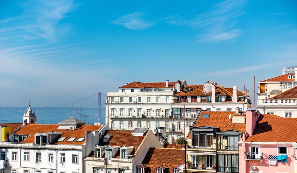 Amazing views from Bairro Alto property.