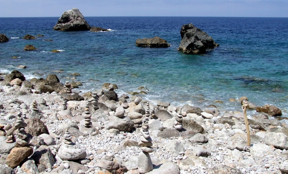 Deia property owners appreciate crystal clear waters of the Mediterranean Sea.