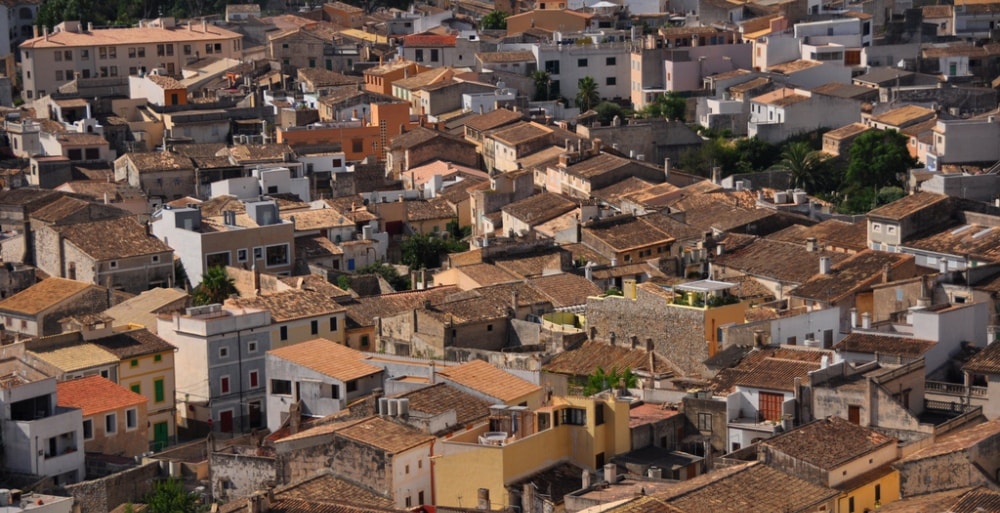 arta town townhouses mallorca spain