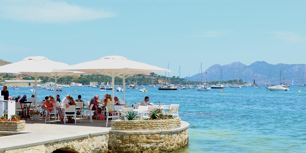 Beach cafe pollensa bay lifestyle and second properties in mallorca and ibiza casafari