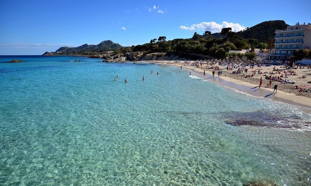 Cala Ratjada property market ranges to Son Moll Beach.