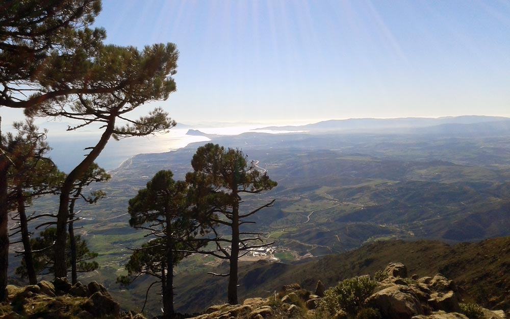 New Golden Mile property buyers enjoy spectacular views from Sierra Bermeja National Park.
