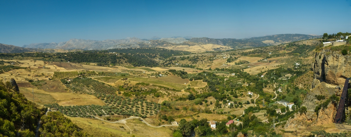 View to Monte Mayor property ronda mountain casafari