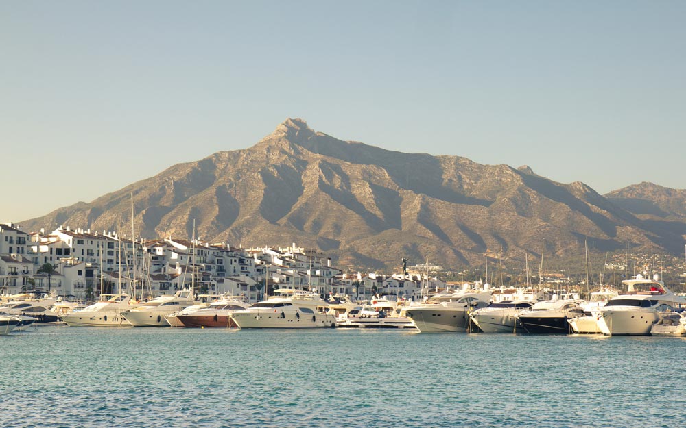 Scenic Puerto Banus is praised by Marbella Old Town property buyers. 
