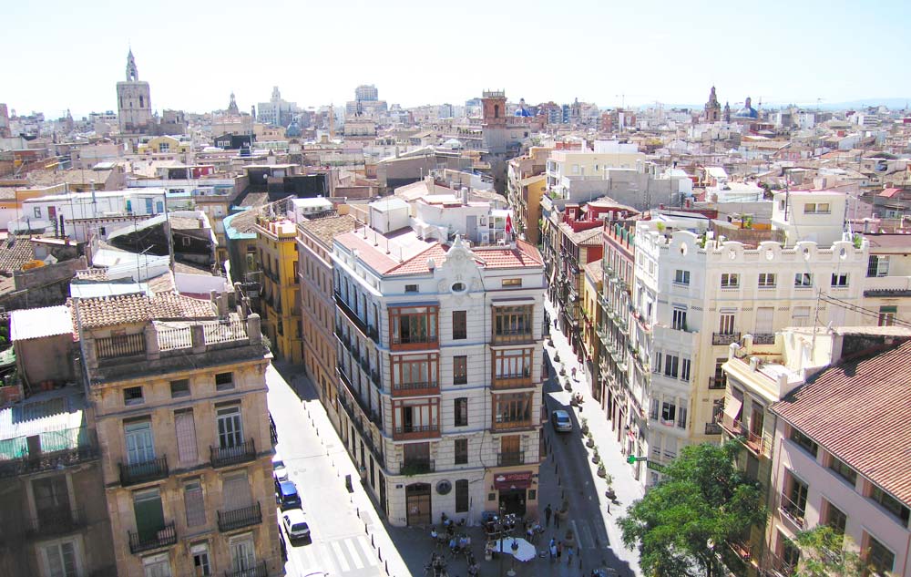 Ciutat Vella property market view.