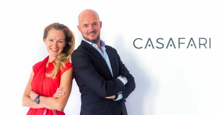 Mila Suharev and Nils Hennings, co-CEOs at CASAFARI