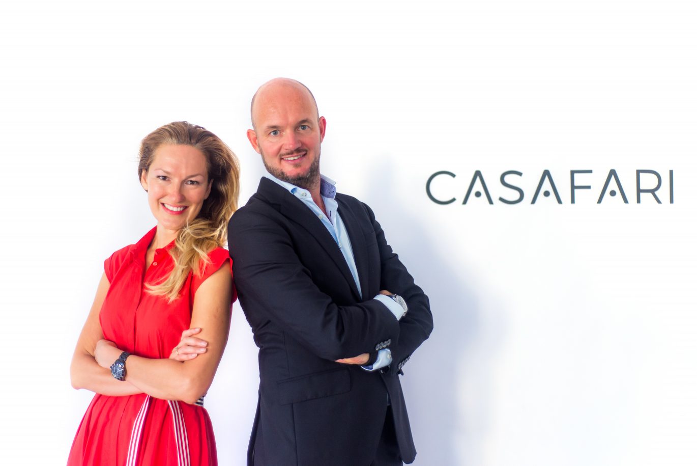 Mila Suharev and Nils Hennings, co-CEOs at CASAFARI