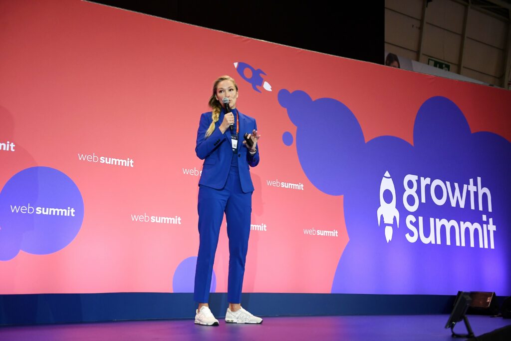 Mila Suharev, CO-CEO Prodotto e Dati, nel Growth Summit del Web Summit 2021