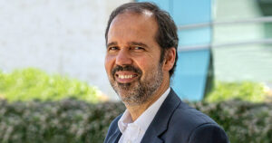 Nuno Ascensão, from KW Portugal, smiling to the photo