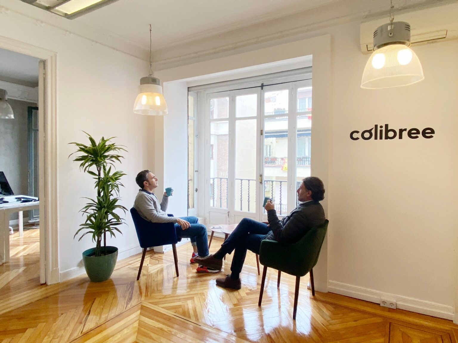 Fundadores da Colibree no seu escritório