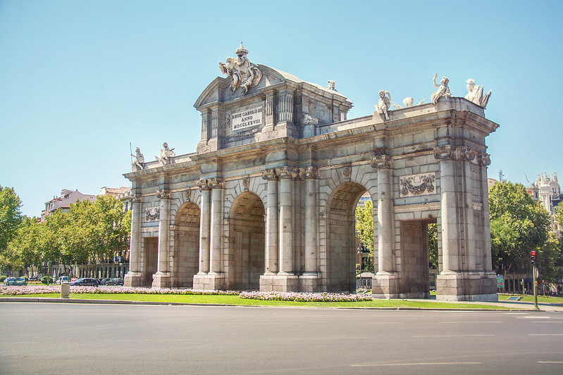 Puertas del Sol, Madrid, España
