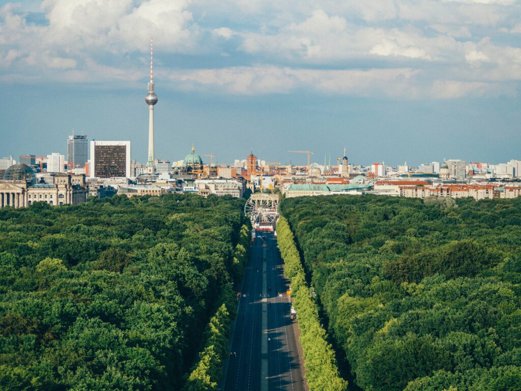 Tiergarten from Berlin, Germany