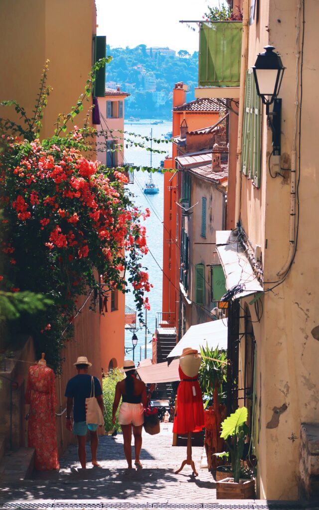Streets of Nice, France