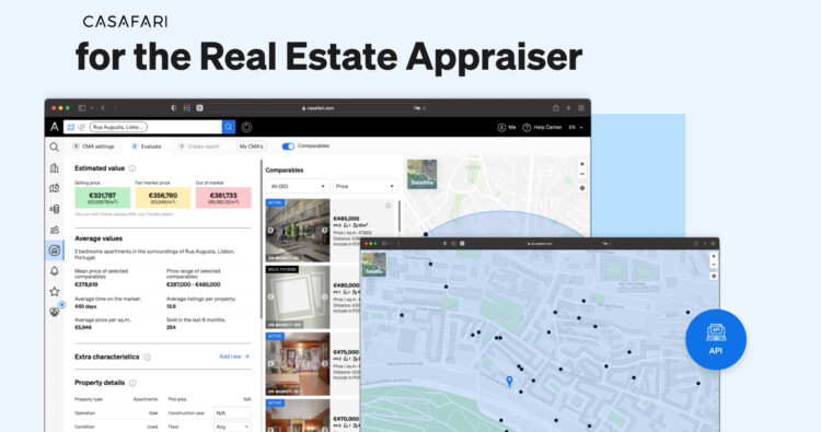 CASAFARI products for the real estate appraiser