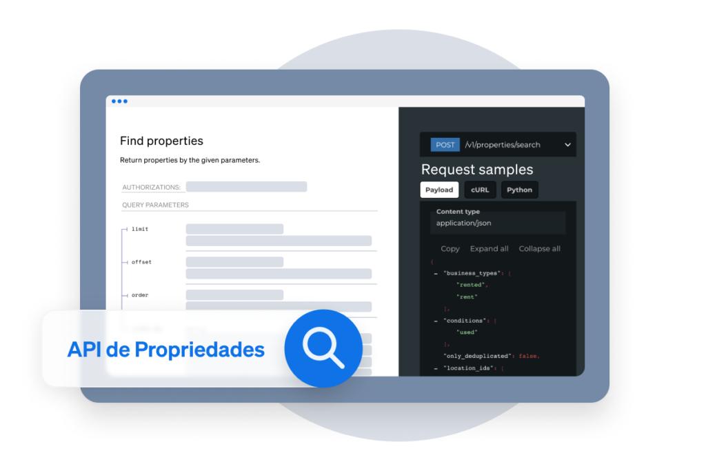 API de Propriedades