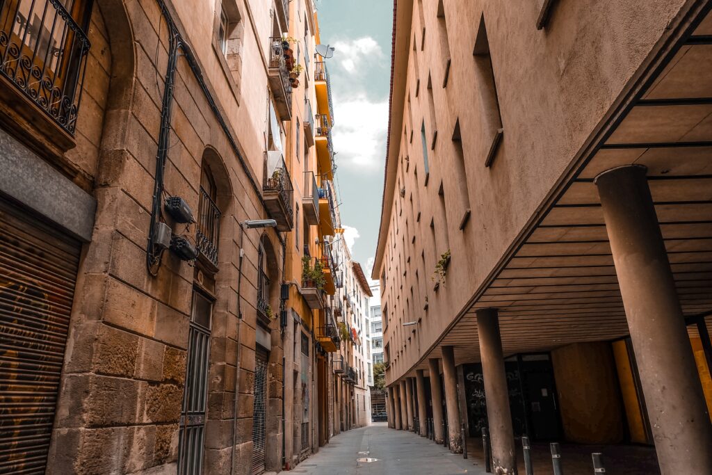 Streets of Barcelona, one of the most expensive cities in the country